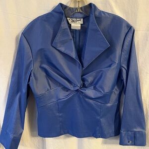 Cachet Women's Royal Blue Dress Top